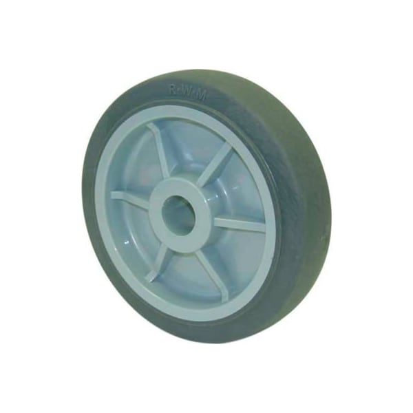 Rwm Casters 3in x 1-1/4in Performance TPR Wheel with Ball Bearing for 3/8in Axle - RPB-0312-06 - main